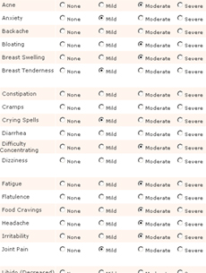 Pms Tracker Chart